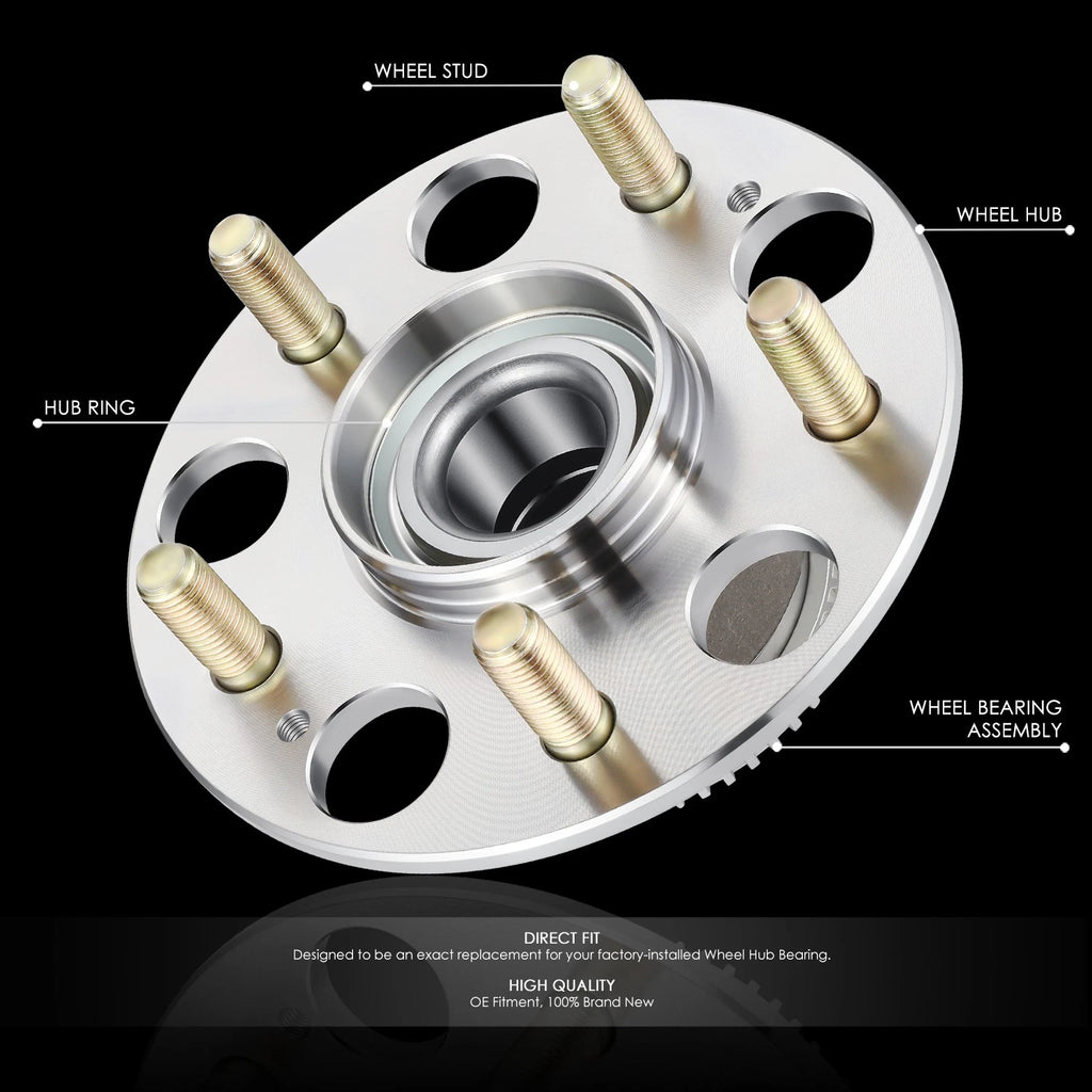 Wheel Hub & Bearing Assembly for Acura RSX, TL, Honda Accord, Civic (1998–2006)