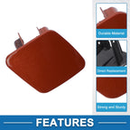 Bumper Headlight Washer Nozzle Cover Cap for BMW 1 Series (2012–2019) Red