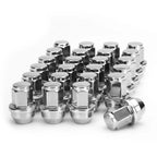 Chrome Acorn Seat Lug Nuts for Ford F-150 Expedition Lincoln (2015–2024)