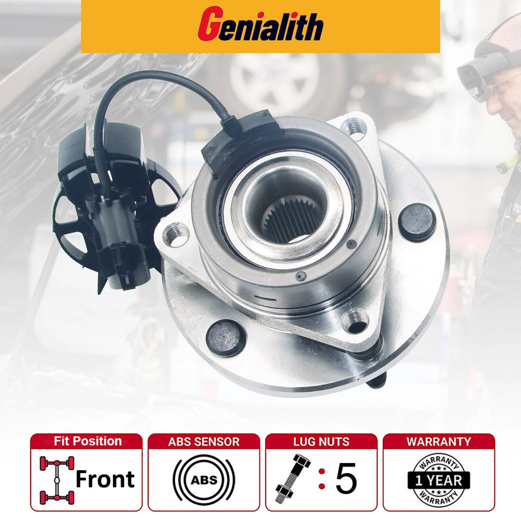 Front Wheel Bearing Hub for Chevy Cobalt HHR Pontiac G5 Saturn Ion (2005–2010) w/ABS