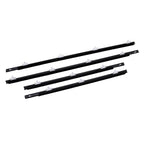 Set of 4 Window Sweep Weatherstrips for Nissan Datsun Sunny B13 Sentra (1991–1994)