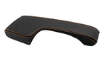 Leather Synthetic Console Armrest Cover for Honda Civic (2001–2005) Orange Stitch