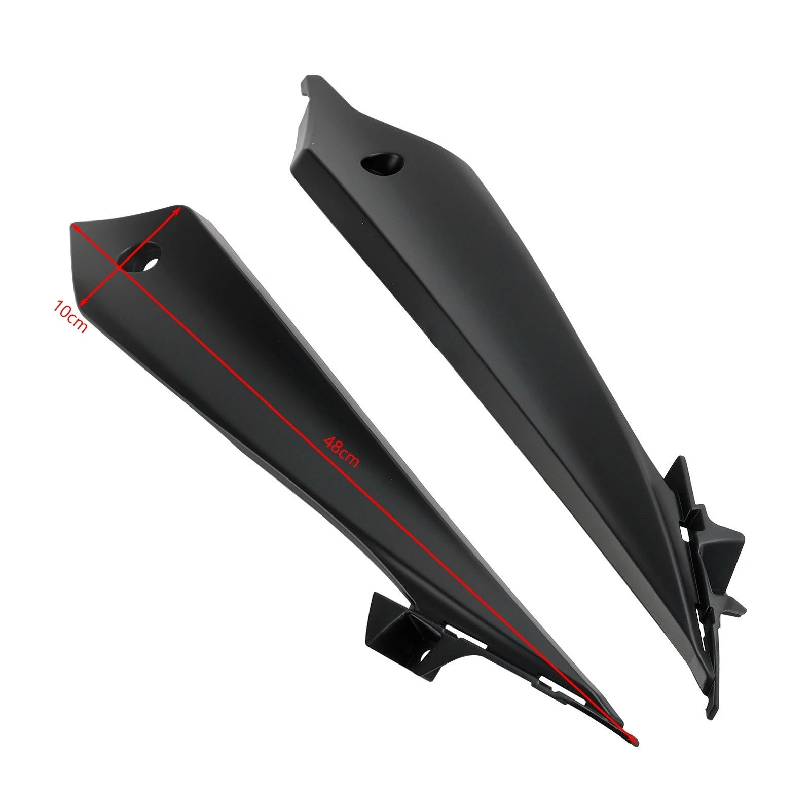 Rear Lower Side Fairings for Suzuki GSX-S 1000 (2015–2020) Matte Black
