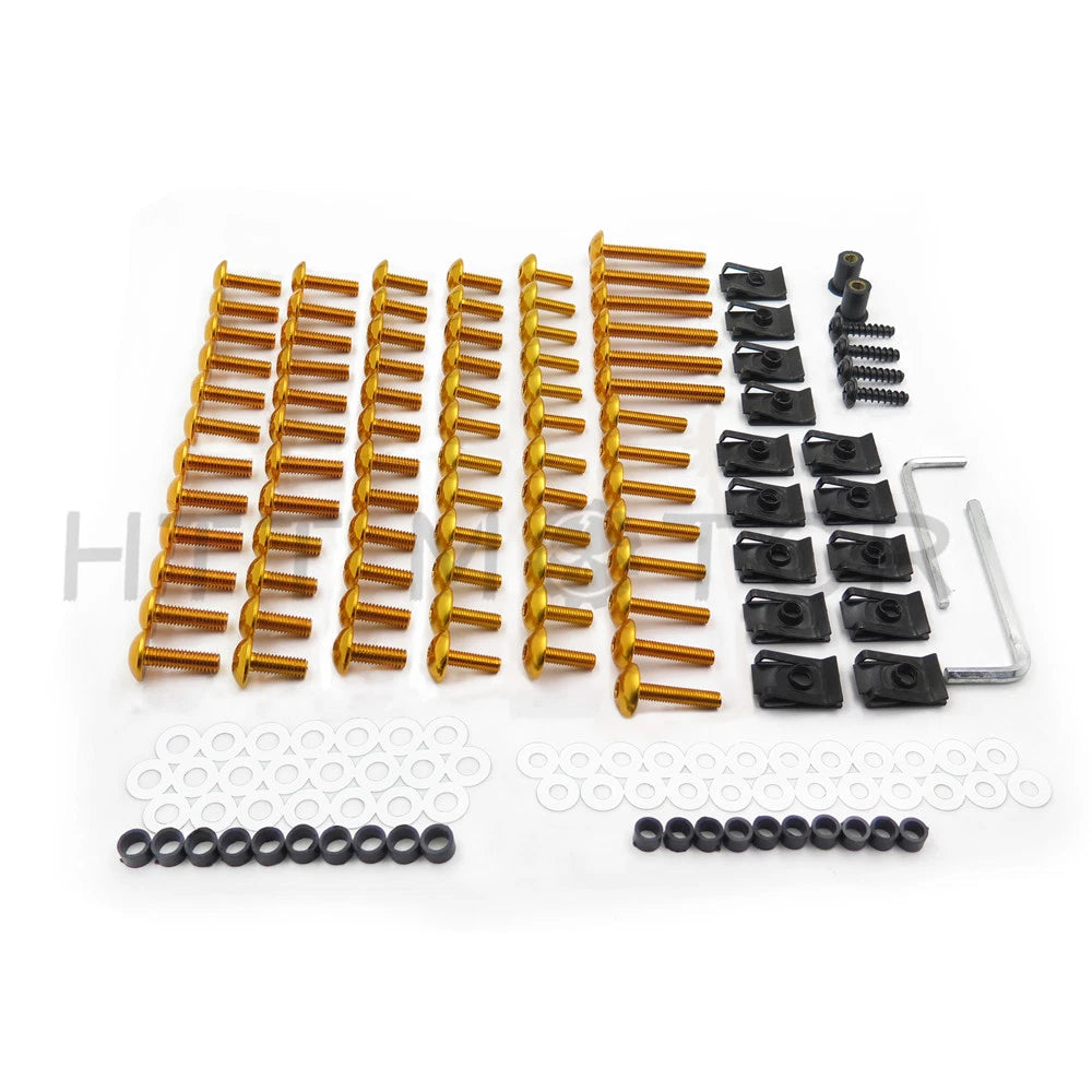 CNC Alloy Fairing Bolt Kit for Kawasaki