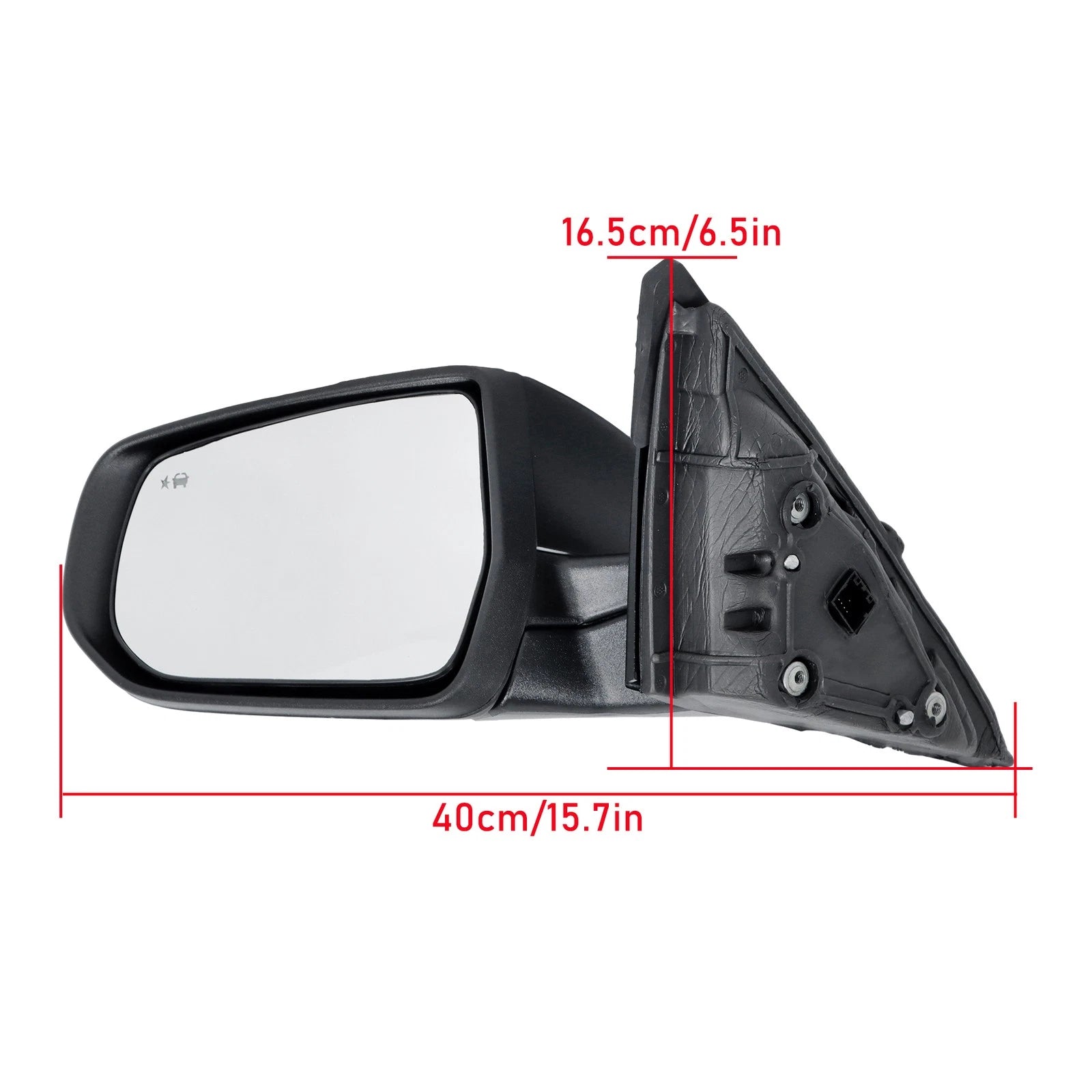 Heated Left Side Mirror with Blind Spot for Chevy Malibu LT Hybrid (2016–2022)