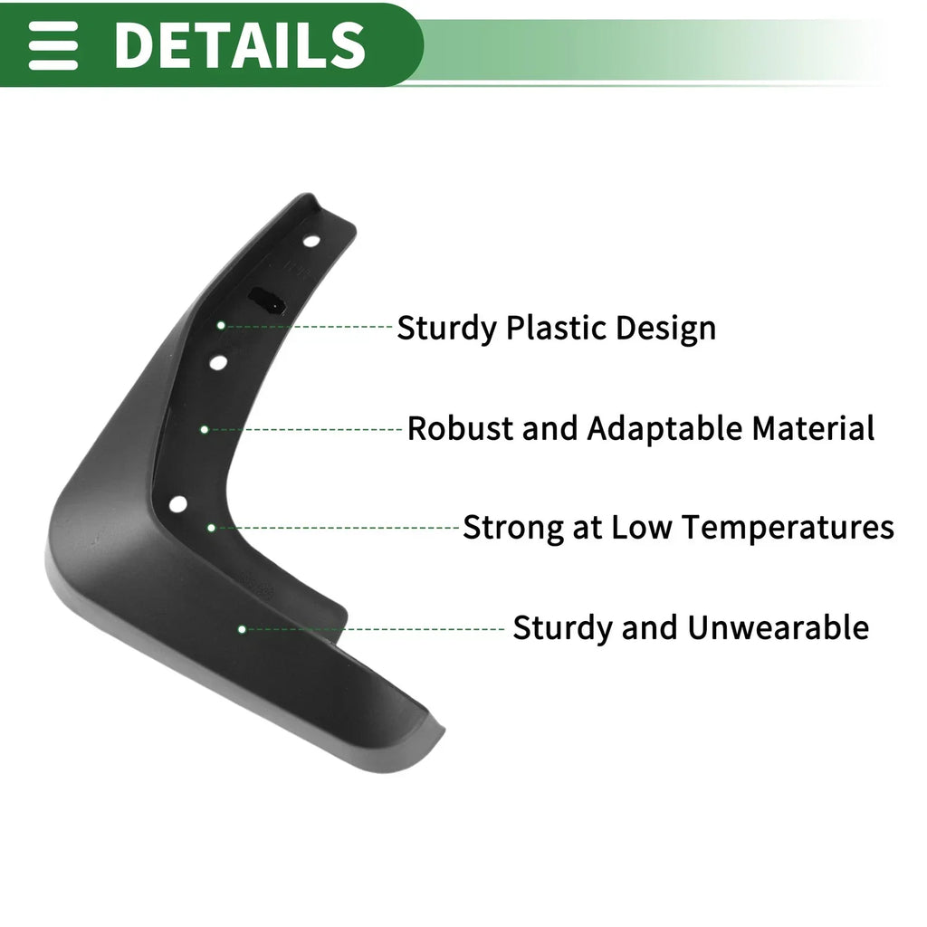 Mud Flaps Splash Guards Set for Lexus ES (2007-2011)