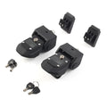Engine Lock Hood Latches Catch for Jeep Wrangler JL (2018–2023) Black