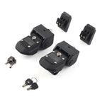 Engine Lock Hood Latches Catch for Jeep Wrangler JL (2018–2023) Black