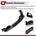 Car Door Handle Grip for Hyundai Elantra Sedan Front Left (2010-2015) Black