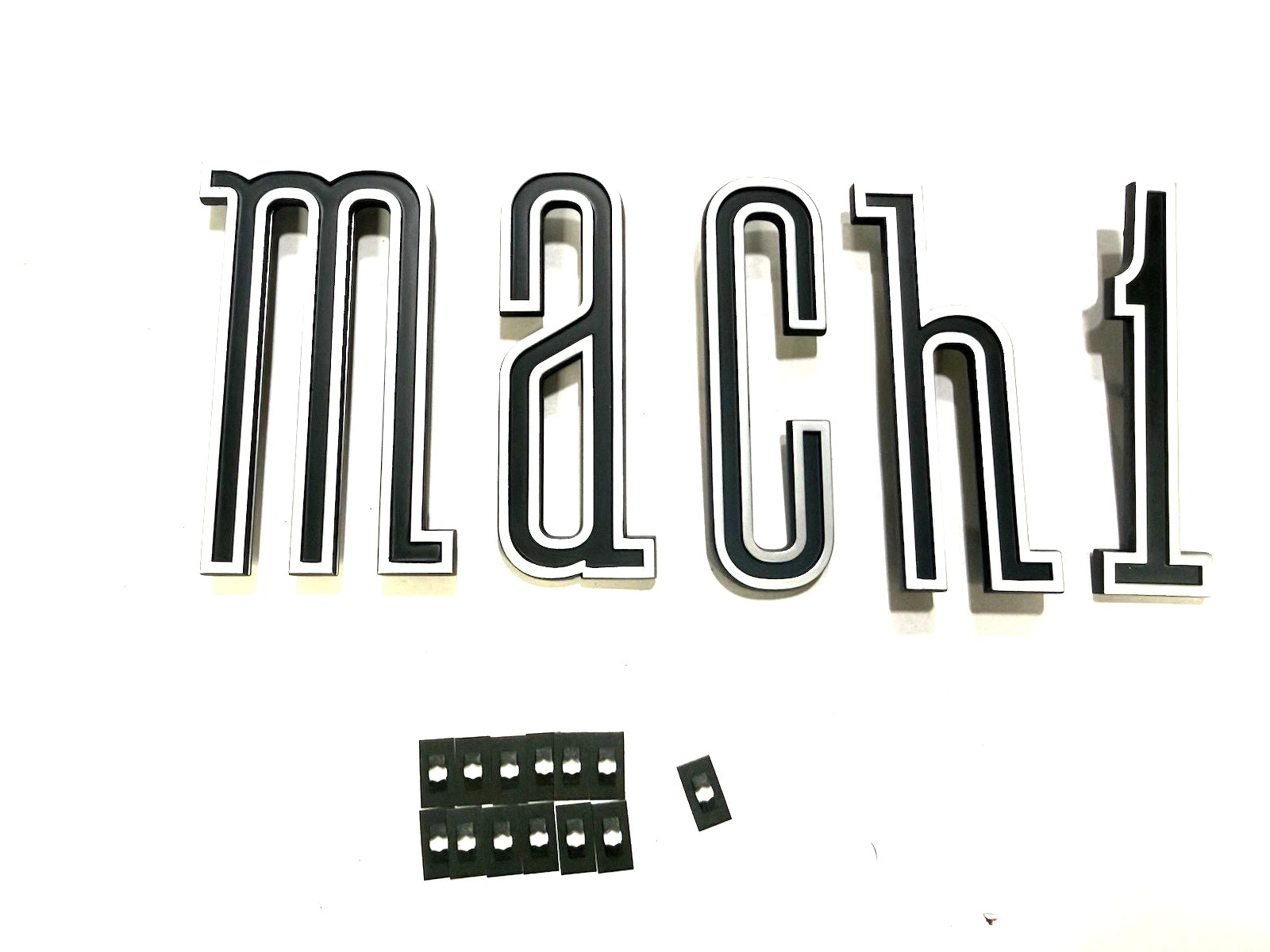 Rocker Panel Emblem Letters Replacement for 1970 Ford Mustang Mach 1