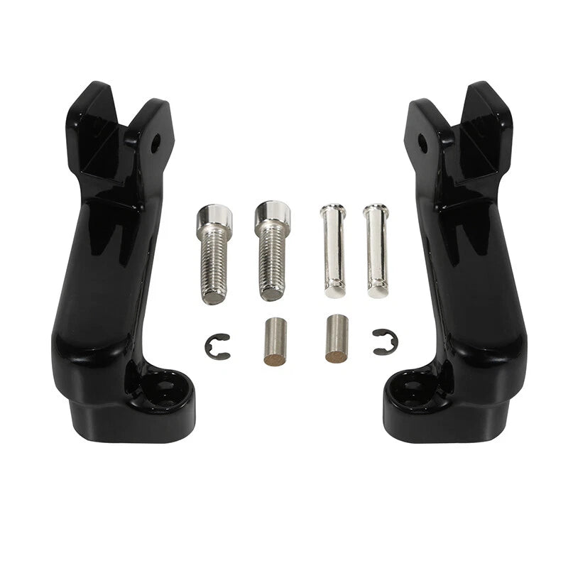 Passenger Foot Pegs Rest Mount Bracket for Indian Chief Dark Horse (2017–2019)