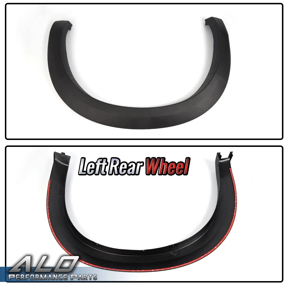 Set of 4 Fender Flares for Dodge Ram 1500 (2009–2023)