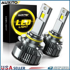 Auxito 9005 HB3 LED Headlight Bulbs Kit for High Beam (24000 Lumens)