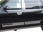 4pc Luxury FX Upper Deluxe Rocker Panel Trim for 15-17 Ford Expedition Platinum