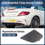 Rear Bumper Tow Hook Cap for Mercedes-Benz (No.A1728853723) Selenite Grey