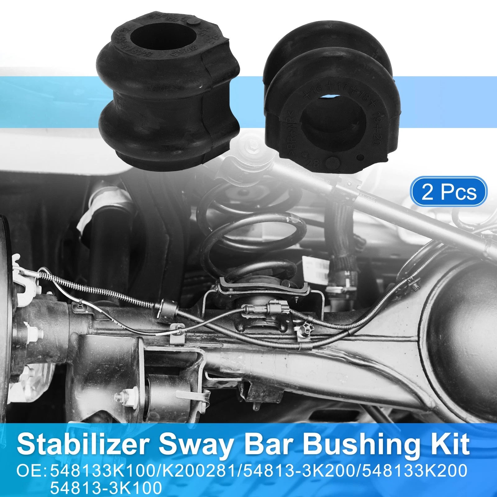 2X Stabilizer Sway Bar Bushing Kit No.548133K100  