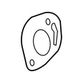 Engine Coolant Thermostat Gasket for Mopar (53020547AC)