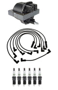 Ignition Wires & Spark Plugs Kit for Chevy G30 4.3L V6 (1996)