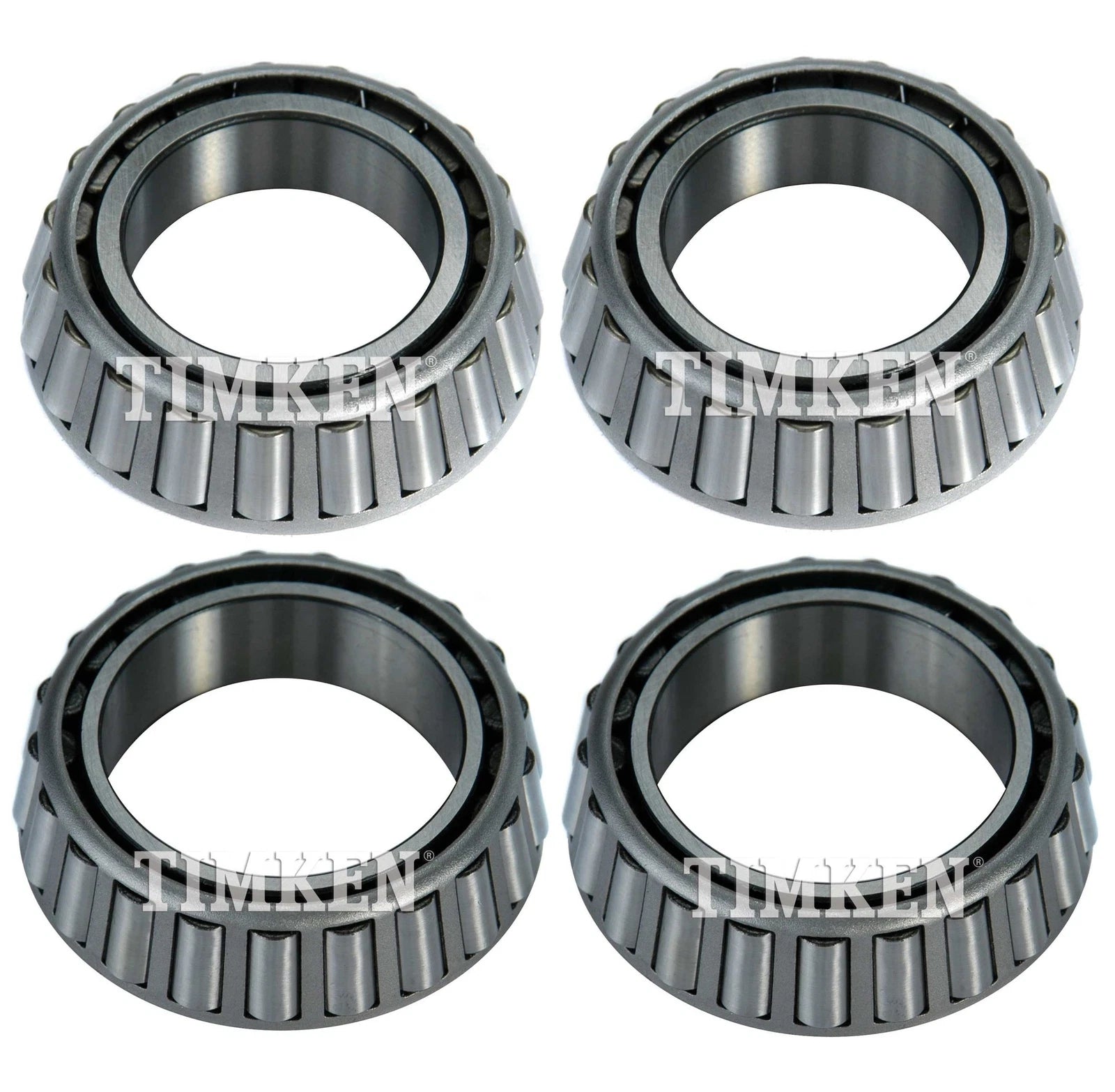 Rear Inner Outer Wheel Bearing Kit for Ford Transit-350-HD (2015–2023)