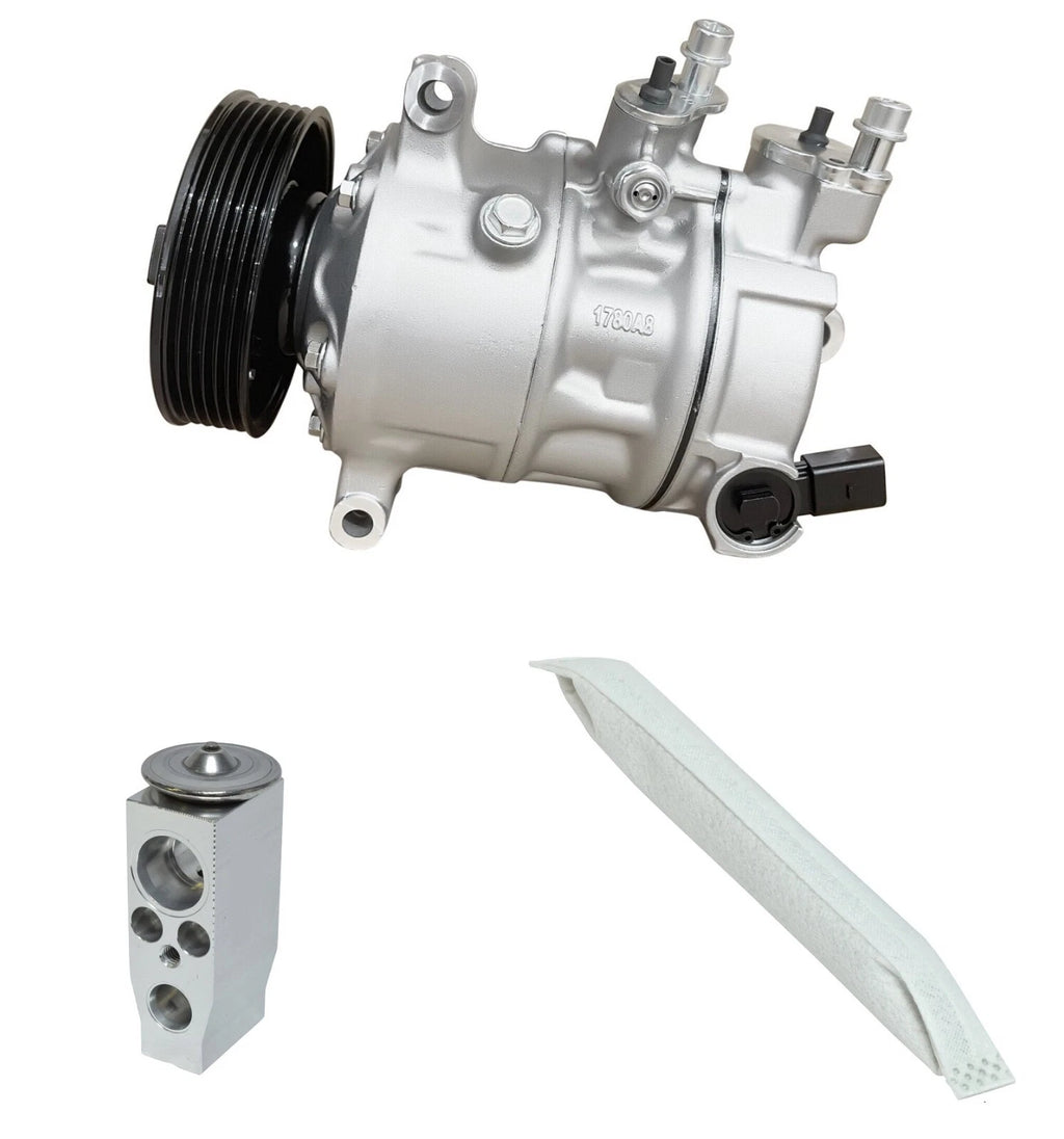 AC Compressor Kit Replacement for Audi A3 1.4L 2.0L (2017–2018)