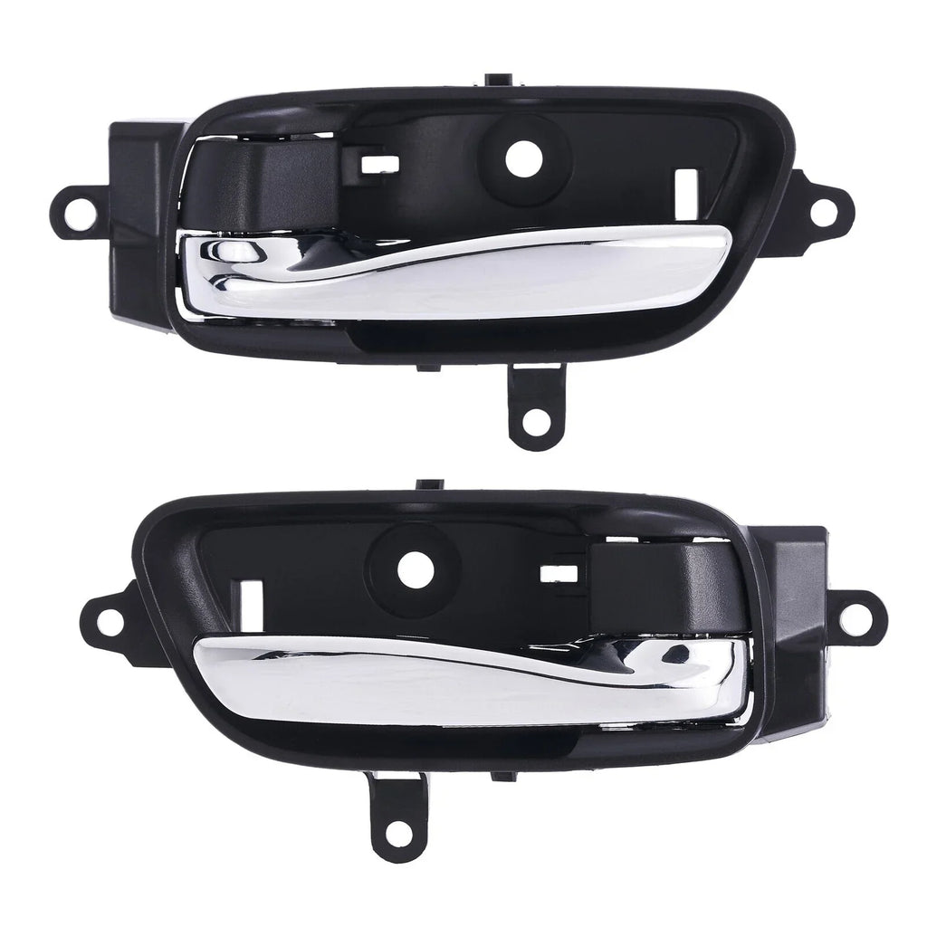 Door Handle Inner 2 x Chrome FrontRear LeftRight for Nissan Altima (2013–2017)