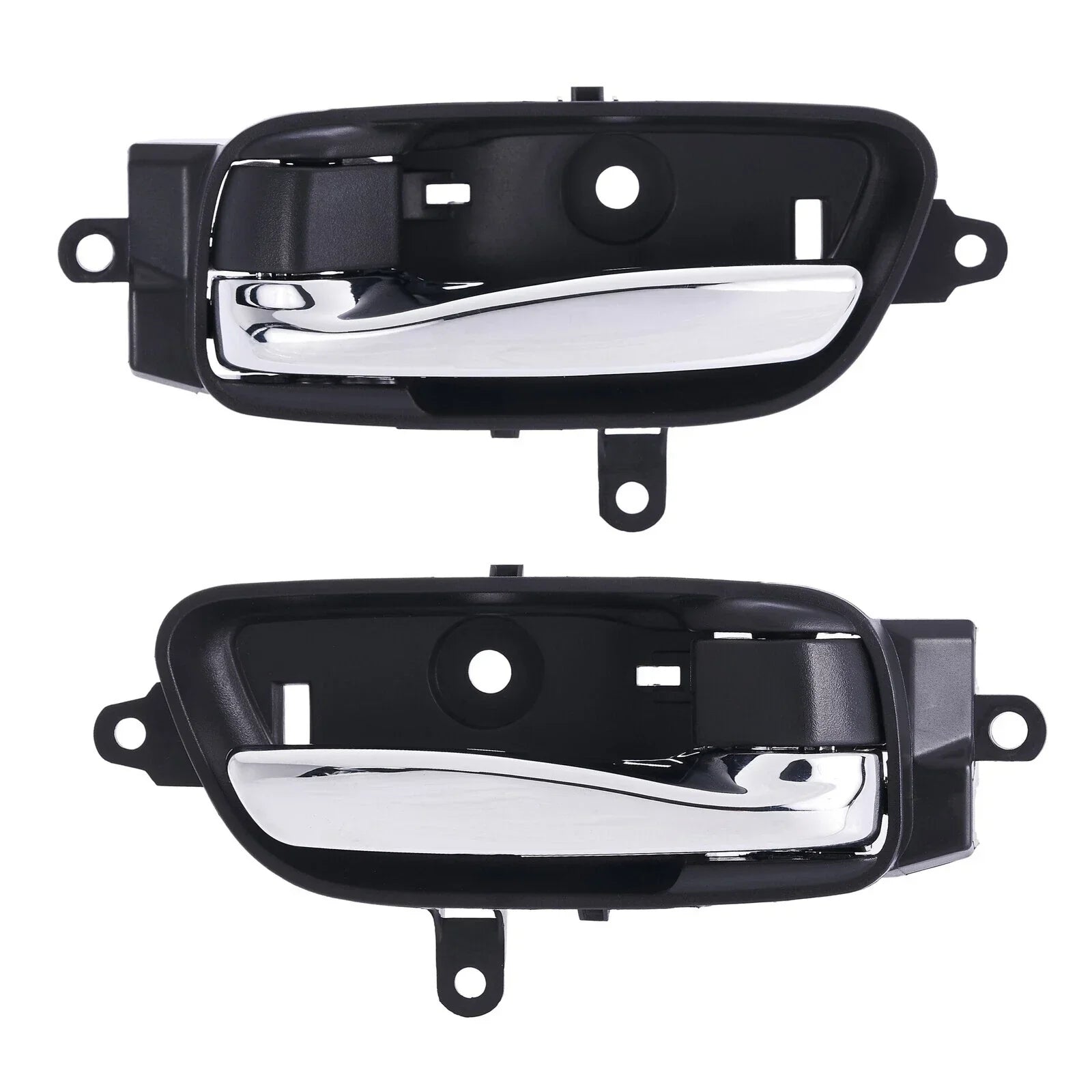 Door Handle Inner 2 x Chrome FrontRear LeftRight for Nissan Altima (2013–2017)