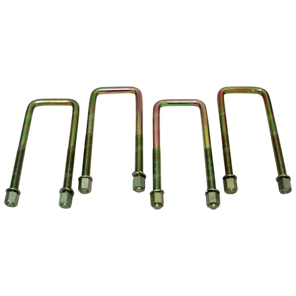4 x Front Leaf Spring U-Bolt Nut Set for Landcruiser FJ60 FJ62 HJ60 (1980–1989)