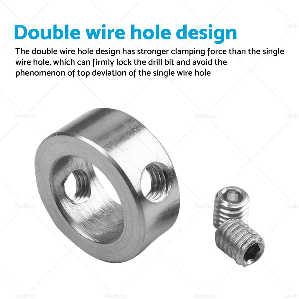 Drill Stop Collar Set 3mm-16mm for Woodworking