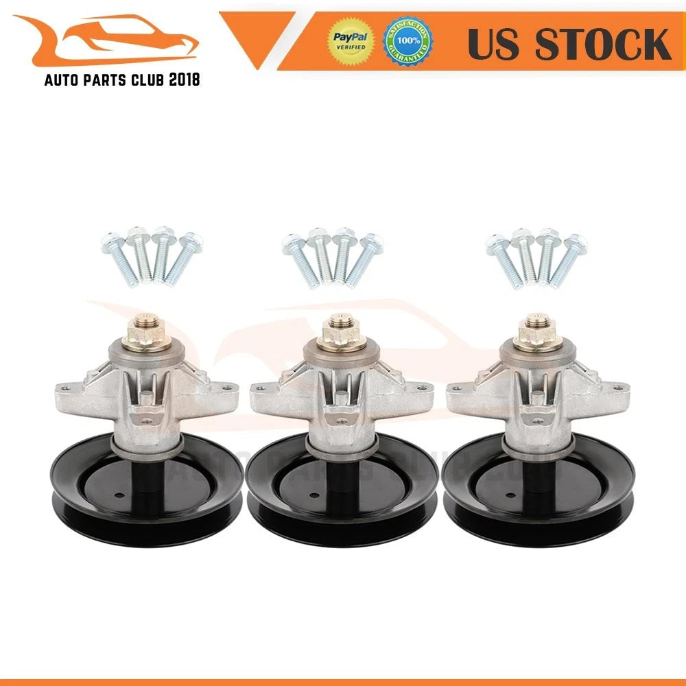 3X Spindle Assembly for MTD Cub Cadet (618-04124A, 918-04124A)