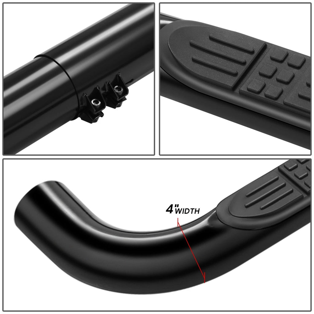 4" Tubular Step Bar for Chevy Silverado GMC Sierra (1999–2011)