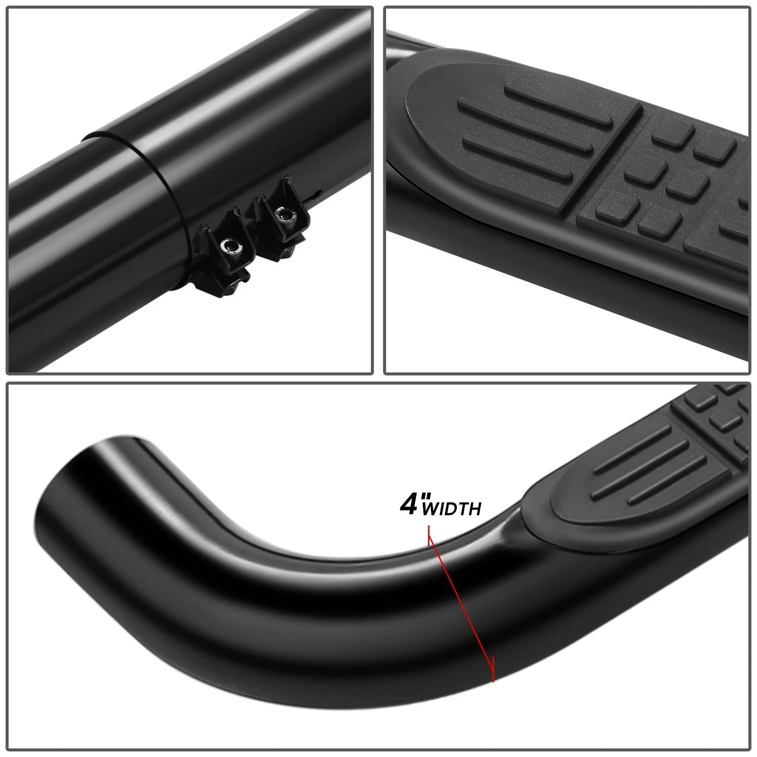 4" Tubular Step Bar for Chevy Silverado GMC Sierra (1999–2011)