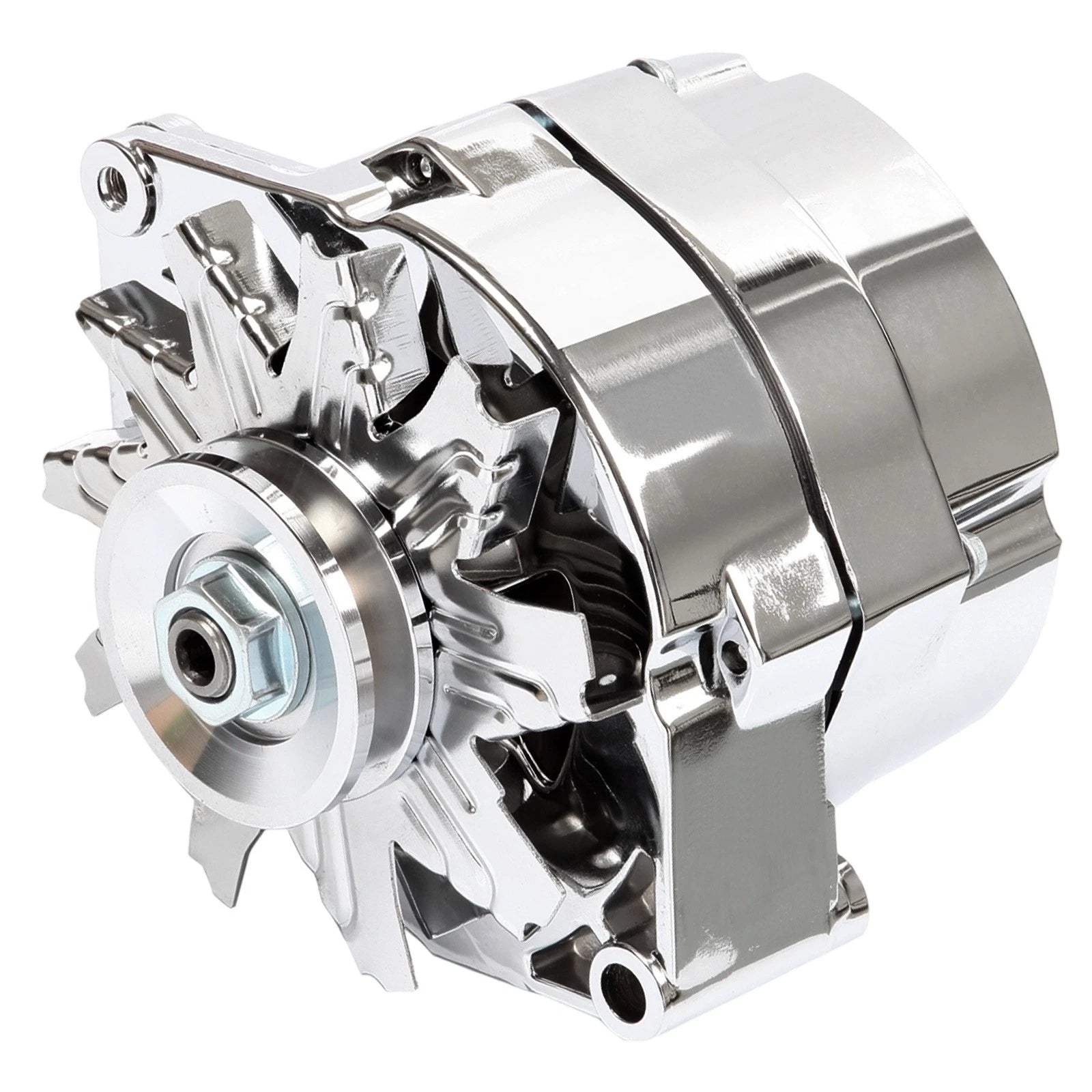 110Amp Alternator with Pulley for Chevrolet 327-350-396-427-454 (1972–1986)