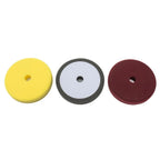 3pcs Foam Polishing Buffing Pads for Car Waxing (7in)