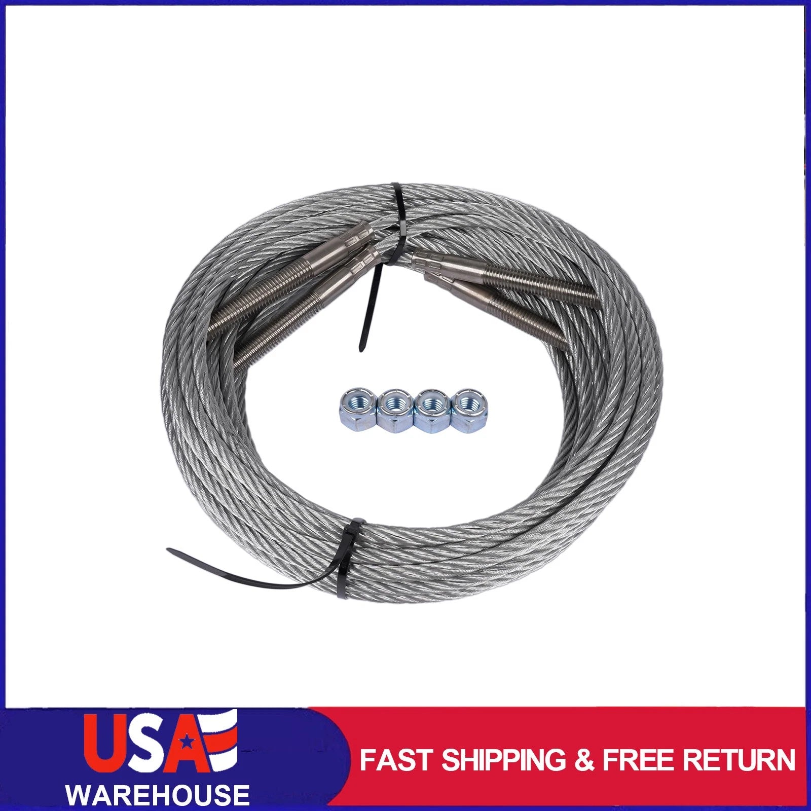 Set of 2 Equalizer Cables for Rotary Lift Model SPO10 (Year Unknown)