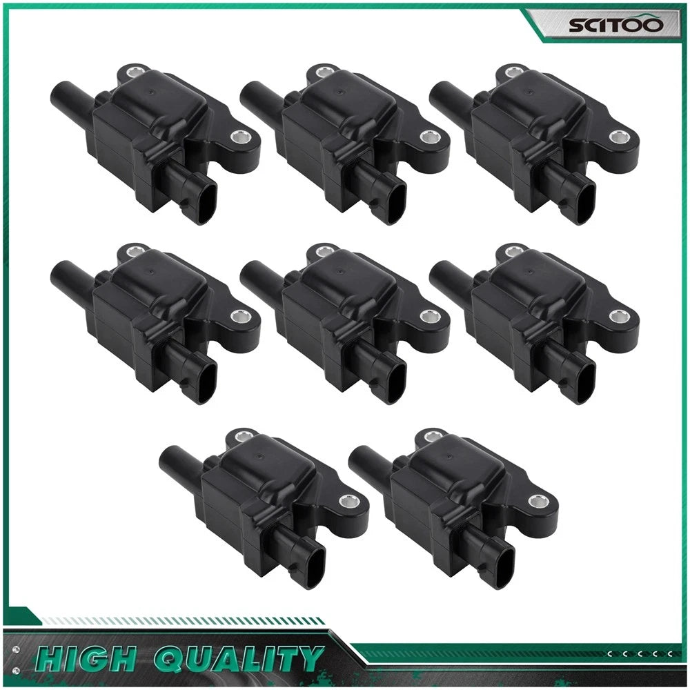 8 Ignition Coils for Cadillac Escalade 6.2L (2017–2021) & Chevy Corvette (2014–2019)