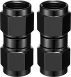 10AN Female to 10AN Female Straight Coupler Fitting for Vehicle Fluid Lines