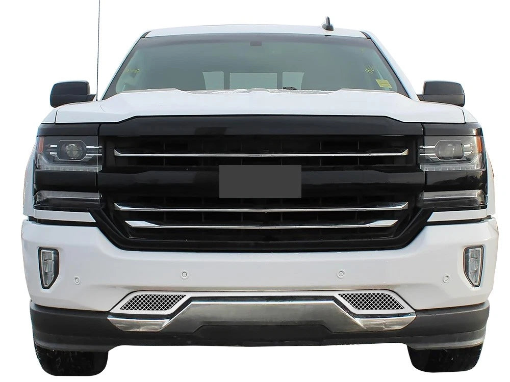 Stainless Chrome Mesh Grille for Chevy Silverado 1500 (2016–2019)