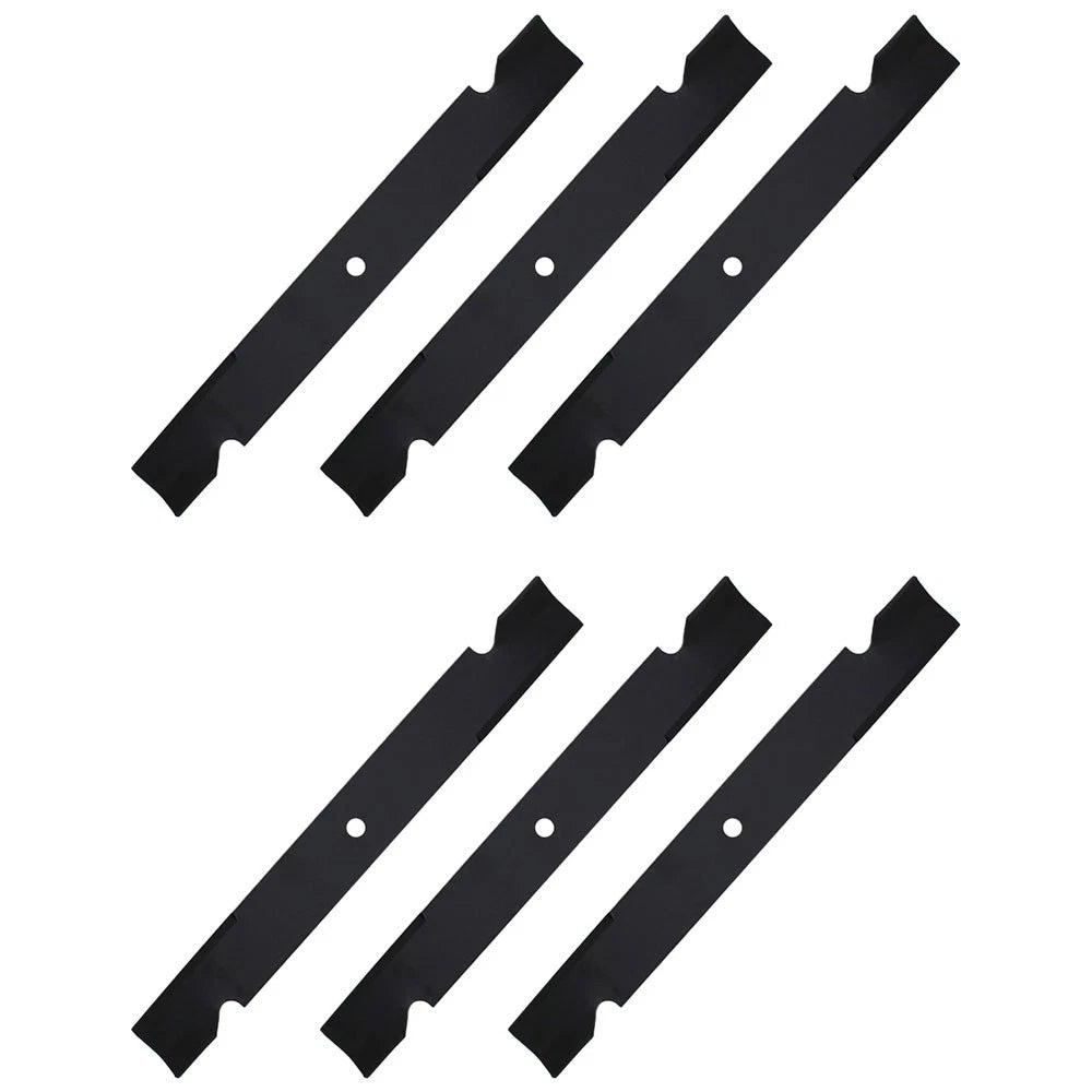 Set of 6 Heavy Duty Lawn Mower Blades 038-6080-00 for 61" Cut Models
