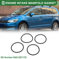 Set of 4 Engine Intake Manifold Gaskets for Volkswagen Touran (2006–2009) No. 06A129717D