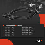Set of 4 Front Inner & Outer Tie Rod Ends for Kia Soul (2014–2019)