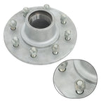 Set of 4 Galvanized Trailer Hub Kit for 7000lbs Axle 42 Spindle