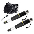 Pair Rear Air Shock Struts & Compressor 84176675 for Chevrolet Tahoe 5.3L 15-17