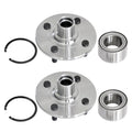 2X Front Wheel Bearing & Hub for Saturn SC1 SC2 SL SL1 (1994–2002)