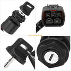 Ignition Switch for Honda Big Red MUV700 (2009–2013) 35100-HL1-A01, 2 Keys