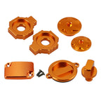 Billet Oil Filter Cap & Engine Plug Kit for KTM 125 200 390 Duke (2011–2015)