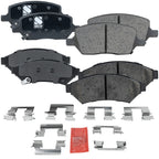 Brake Pad Set for Pontiac Montana (2005–2009) Front and Rear 2X AWD