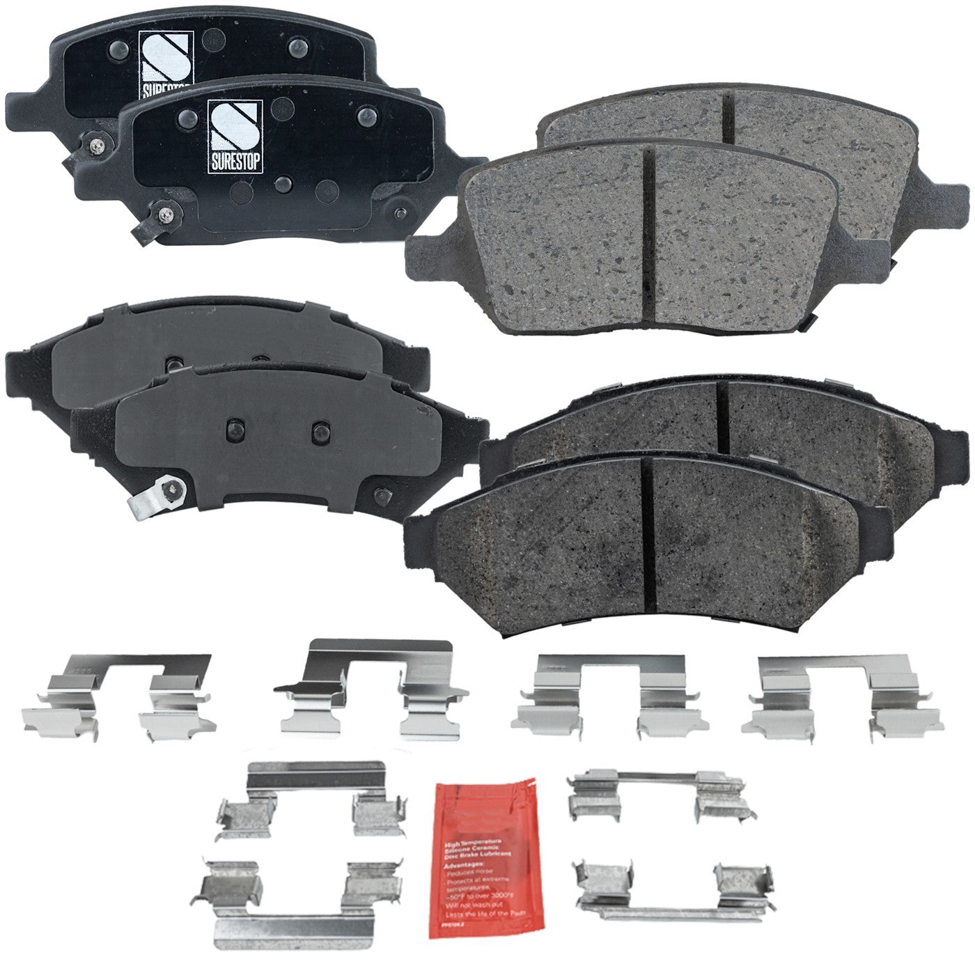 Brake Pad Set for Pontiac Montana (2005–2009) Front and Rear 2X AWD