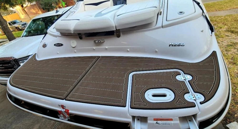 EVA Foam Faux Teak Deck Flooring Pad Mat for Four Winns H260 (2008)