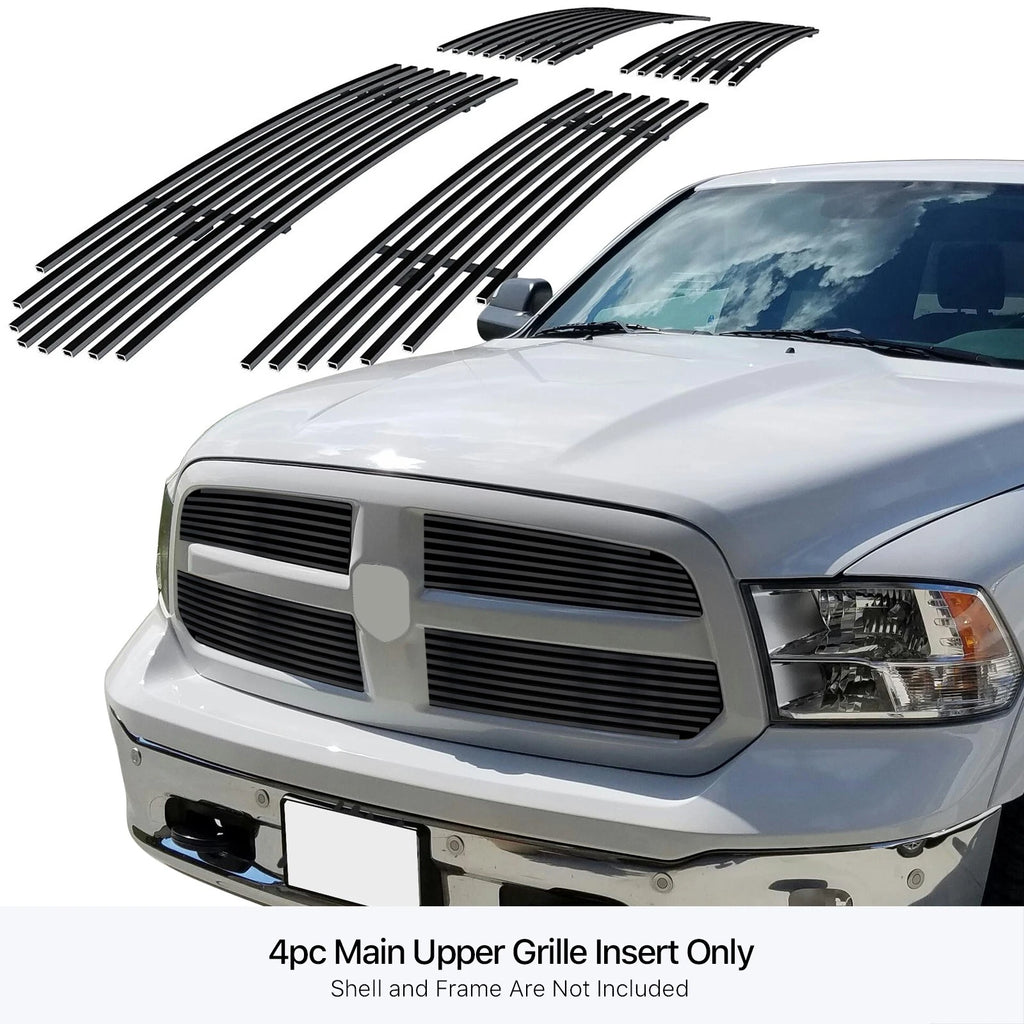 Stainless Black Billet Grille for Ram 1500 (2013-2021)