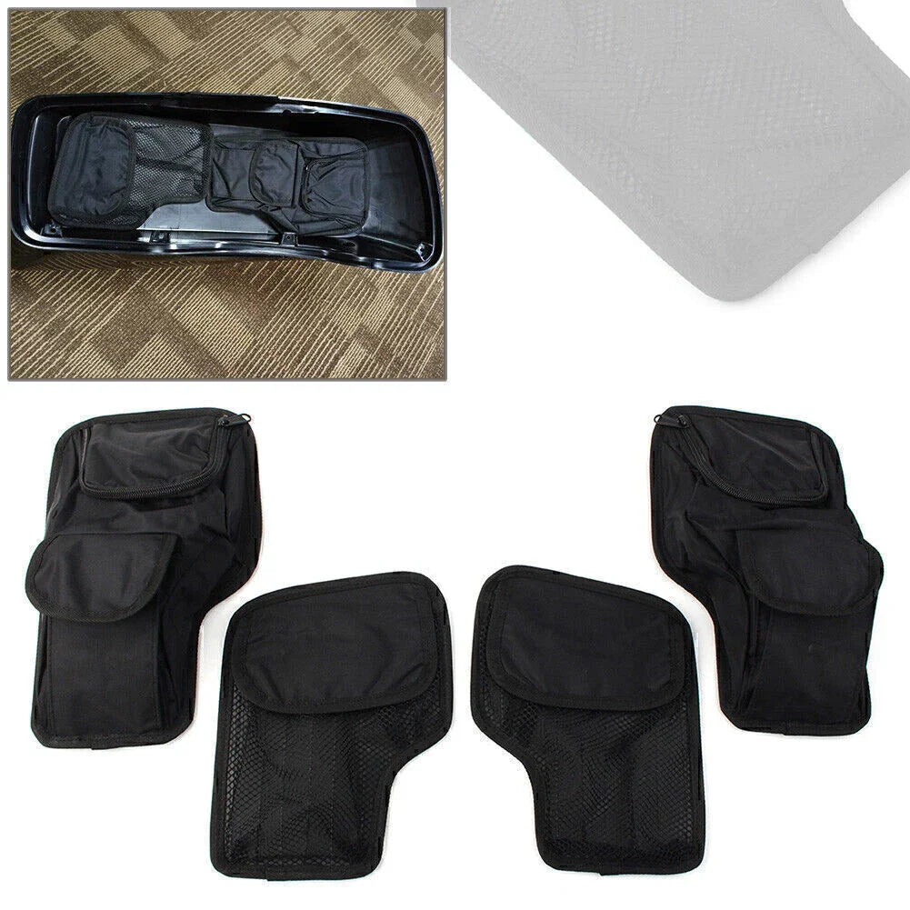 New Hard Saddle Bags Organizer for Harley Electra Glide (1996-2023)